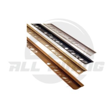 TILE EDGE PLASTIC LIGHT BROWN 9MM