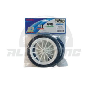 WHEEL P.V.C SPOKED RATA 135 X 19 X 10MM (2)